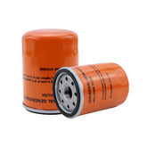 KOONDHEEND oil filter 90mm orange design front view improves filtering capacity for generators