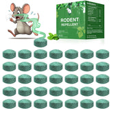 KOOSA peppermint rodent repellent balls in packaging, humane deterrent for mice and rats.