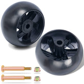KOOTANS deck wheel 5inch diameter for smooth cutting on uneven terrain