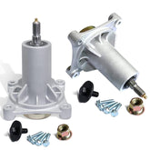 KOOTANS spindle assembly mower deck close-up showing durable aluminum body for longevity