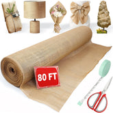Koretech burlap roll used as garden weed barrier for cleaner beds