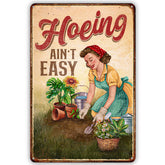 KORUBIA garden sign with uplifting quote for outdoor spaces