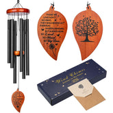 KOSSLY Sympathy Wind Chimes 32-inch design for outdoor garden, soothing tones for remembrance