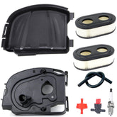 Koubliztic M110 air filter cover base assembly kit for Craftsman mower improves maintenance.