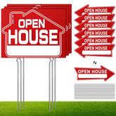 Kuco open house directional arrows signs guide buyers to your property