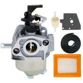 Kuupo XT675 carburetor box view shows ready-to-install packaging for quick replacement