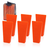 Kuzuryu 6pcs 5.5in tree wedges in mesh bag ready for brush clearing