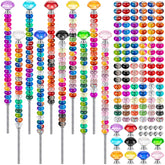 KVCSYAW beads set with 200 colors for custom garden wands