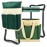 KVR garden kneeler with wide 7.9 inch seat for comfortable gardening.