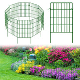 KYATE garden fence panel connection demonstrating easy, tool-free setup and flexible layout.