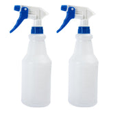 KYHYFJMD plastic spray bottle 2-pack 16oz for versatile cleaning tasks at home.