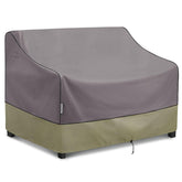 KylinLucky patio loveseat cover protects a 52W x 32D x 34H sofa outdoors from weather.