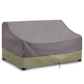 KylinLucky waterproof patio sofa cover front view protects 3-seater from rain