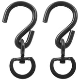 Kyuionty 360-degree rotation swivel plant hook for tangle-free hanging.