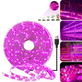 KYUQY LED grow light strip provides full spectrum for indoor plants
