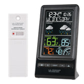 La Crosse 308-1415C forecast station display showing real-time indoor and outdoor data