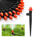 La Farah drip emitter with adjustable cap delivering 0 to 10 ft spray for precise watering