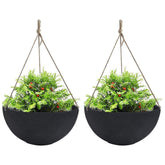 LA JOLIE MUSE hanging planter outdoor 13.2-inch offers ample space for trailing plants.