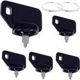 La Macaza Toro mower keys 5pc pack: spare backups for quick starts.