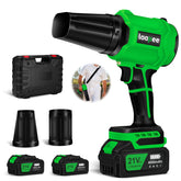 Laapee cordless leaf blower with battery pack enables quick, portable yard cleanup.