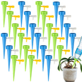 LABOTA 24-pack self-watering spikes enable efficient plant hydration.