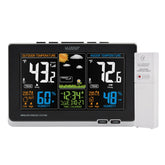 La Crosse Technology Advanced Weather Station front view with color display for quick readings