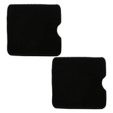 laffoonparts 504115301 air filter for Husqvarna 130BT close-up showing filtration media and seal