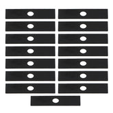 LAFORMO 15pcs edger blades close-up for clean yard edging