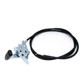 Lakeyulystore throttle cable assembly ready for replacement on compatible Oregon equipment.