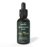 Lakota Naturals Heptyl Butyrate bulk 2oz refill with graduated dropper.