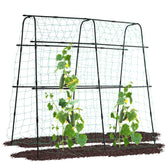 lalahoni garden cucumber trellis arch supports climbing vines and cucumbers