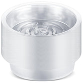 Lallisa 200-pack clear 6-inch plant saucers with grooves for clean watering.