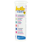LaMotte Insta-Test 6 Way strips vial close-up for quick pool measurements