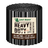 Land Guard corrugated garden edging border defines clean lawn edges and borders.