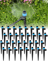 Landtouch 36-pack emitters with adjustable 360° spray for precise irrigation.