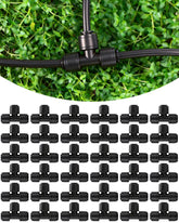 Landtouch 36-pack quick-connect tee for drip irrigation, easy installation.