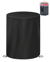 LANGZIHT Ninja Fireside360 cover front view protects the fire pit from rain and debris