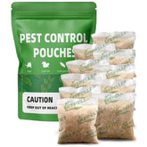 LAQDECDV pest control pouch closeup with mint aroma deterring common pests.