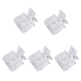 Lasenersm queen bee cage catcher clip, transparent finish, for safe queen handling.