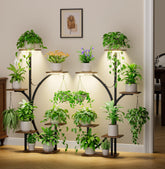 LATIBELL plant stand 2-pack corner layout for compact living spaces
