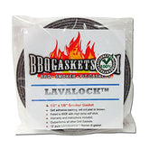 LavaLock smoker seal Nomex grey ensures reliable high-temperature door sealing for BBQ smokers.