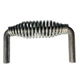 LavaLock stainless spring handle on rod offers a cool-touch grill grip.