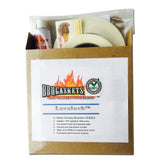 LavaLock gasket kit assembled front view improves heat seal on WSM smokers