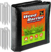 LAVEVE weed barrier fabric 3ft x 50ft protecting soil for weed control.