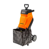 LawnMaster FD1503 infeed debris for easy yard cleanup and reduced mess