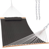 Lazy Daze Hammocks 12ft double quilted hammock for two, ideal for outdoor lounging.