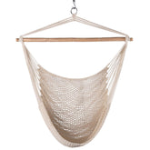 Lazy Daze Hammocks Chair Caribbean with 40-inch spreader bar for stable outdoor lounging