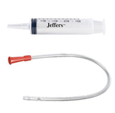 LBH Market 60 ml syringe with catheter tip for newborn goat and lamb feeding