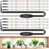 LBW Full Spectrum Grow Light Strip setup for lush indoor greens