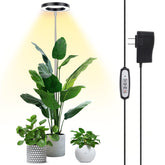 LBW Plant Grow Light with 72 LEDs full spectrum over indoor plants.